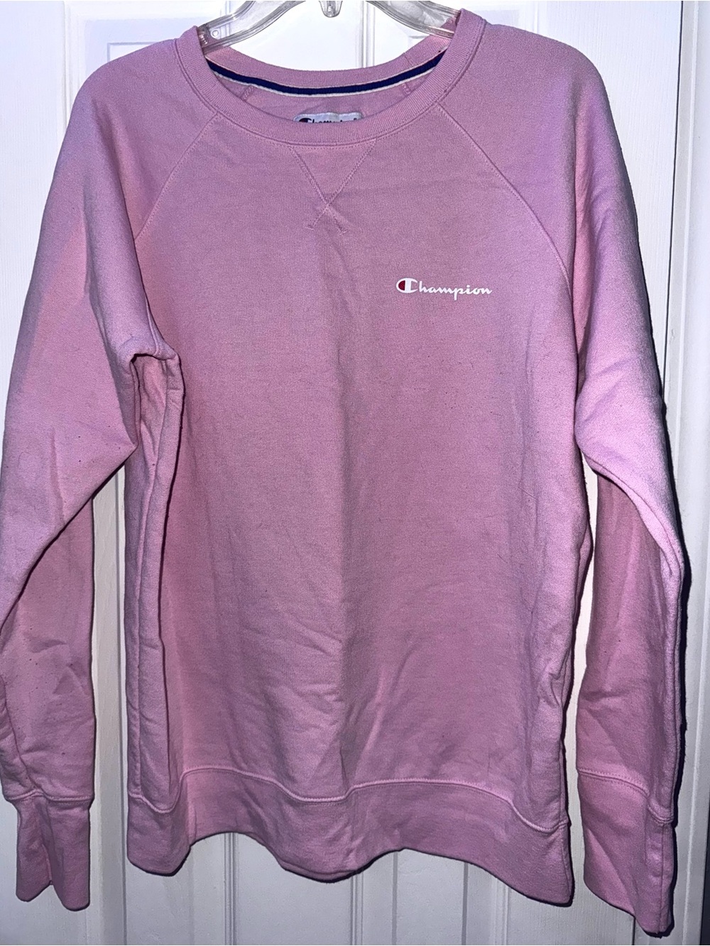 Champion Light Pink Pullover Sweatshirt